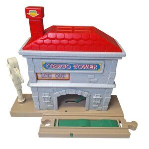 Keenway Cargo Train Station Light Switch Plastic Toy Vintage Kids Replacement